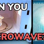 How long can aluminum foil be in the microwave