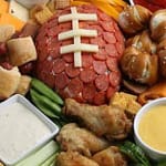 SuperBowl Charcuterie Board