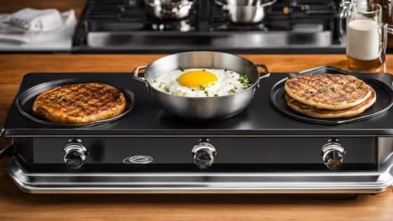 Best Double Burner Griddle for Glass top Stove
