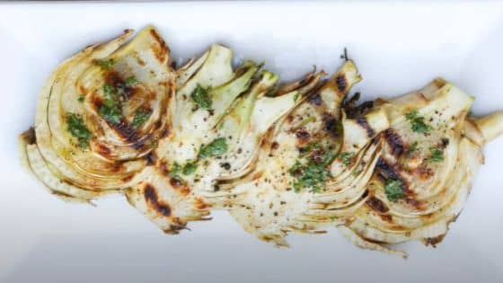 How to grill fennel