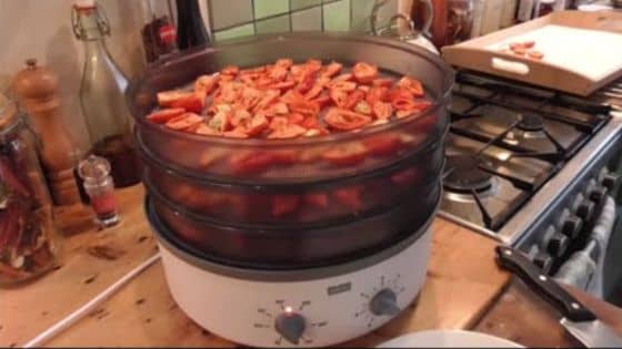 dehydrating peppers in air fryer